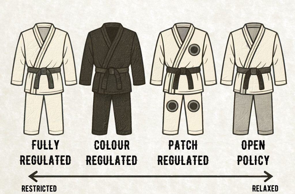 The Spectrum of Uniform Policies